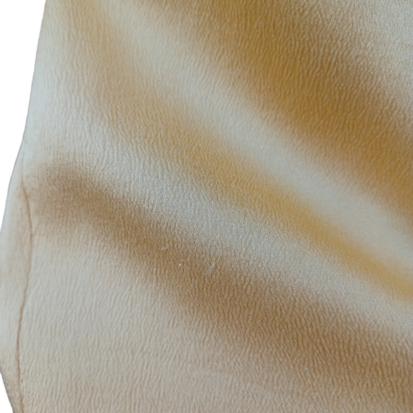 Diane von furstenberg mustard yellow " Rona" blouse/top size 8 fall blouse - Picture 5 of 5